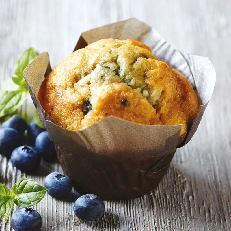 Blåbær Muffin