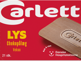 Carletti Chokopålæg Lys
