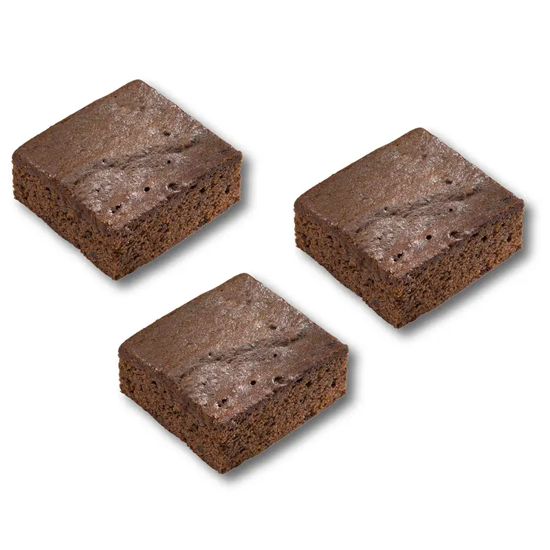 Brownie m/ chokoladestykker