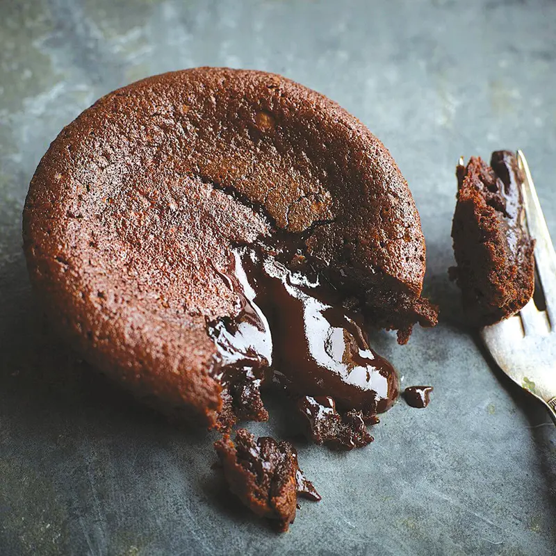 Chokolade Fondant Portion