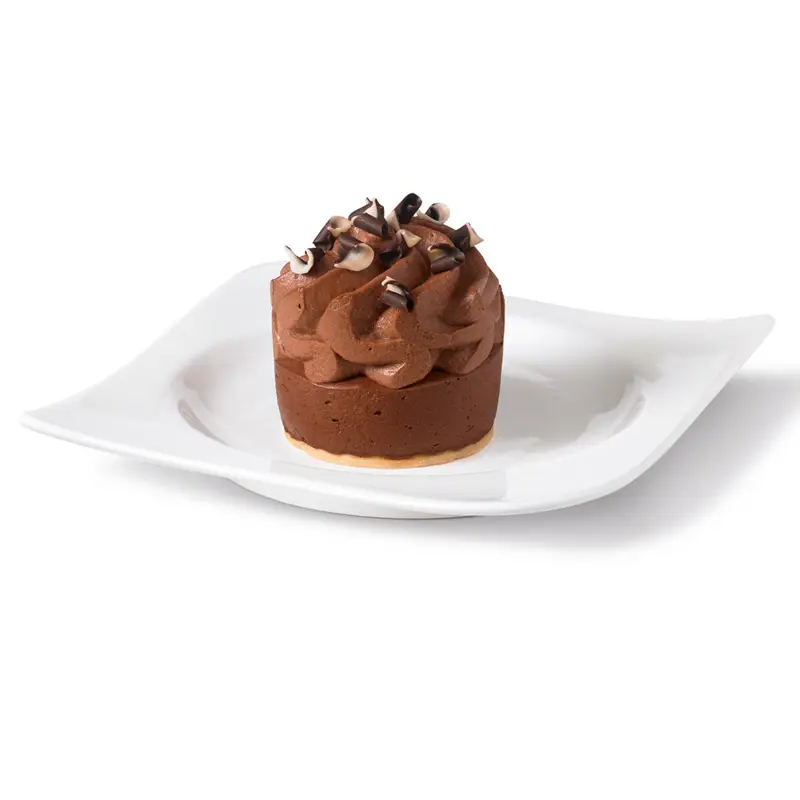 Chokolademousse-portion