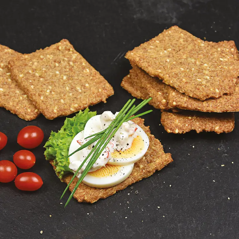 Bornholmske rugbrødskiks, økologiske